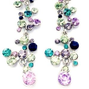 VICTORIAN REVIVAL RHINESTONE EARRINGS STYLE 2